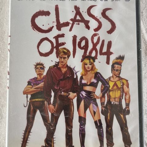 Class of 1984 DVD ny forseglet norsk tekst