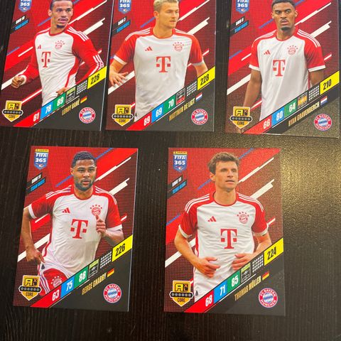 Fifa 365 Bayern Munchen fotballkort - Panini Adrenalyn XL