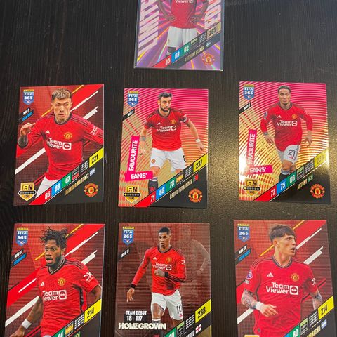 Fifa 365 Manchester United fotballkort - Panini Adrenalyn XL