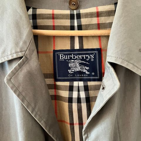 Burberry’s trenchcoat frakk