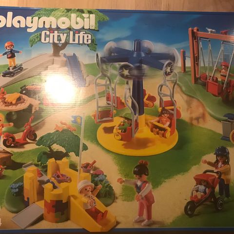 Uåpnet Playmobil Citylife Playground set
