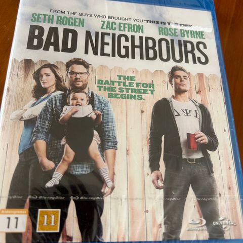 Bad Neighbours Blu-ray (ny i plast)