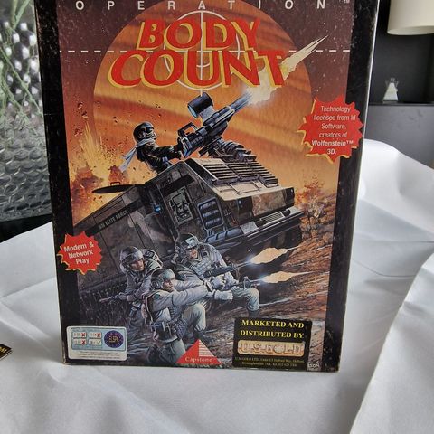 Operation Body Count - Capstone - Big Box, IBM PC, 1994.