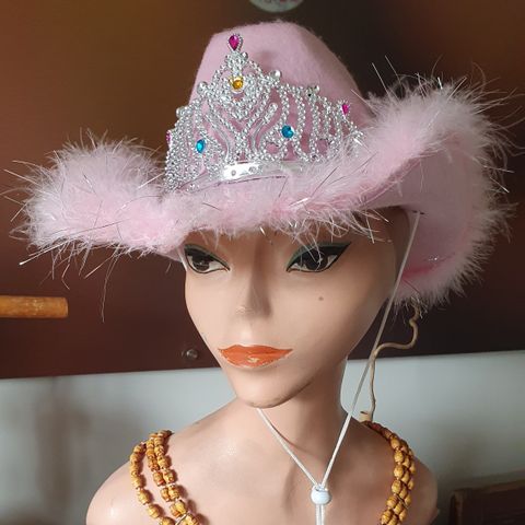 Rosa cowboyhatt