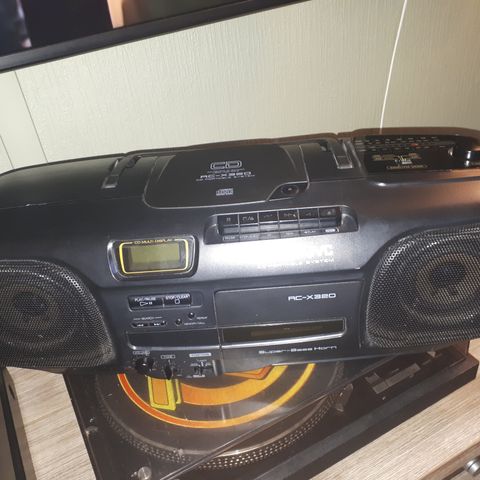 Kassettspiller cd radio Jvc