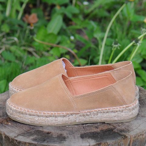 Espadrillos fra Loue - semsket skinn