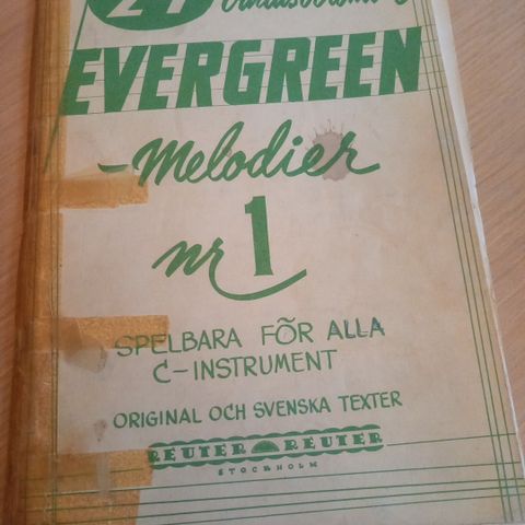 Evergreen melodier