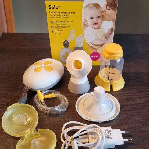 Medela Solo elektrisk brystpumpe/ Medela ammeskjold M