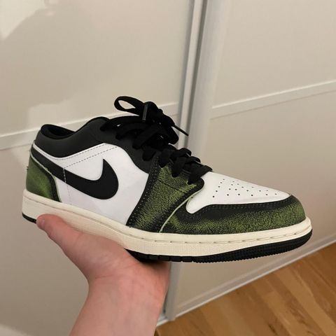 Air JORDAN 1 Low se Electric black green