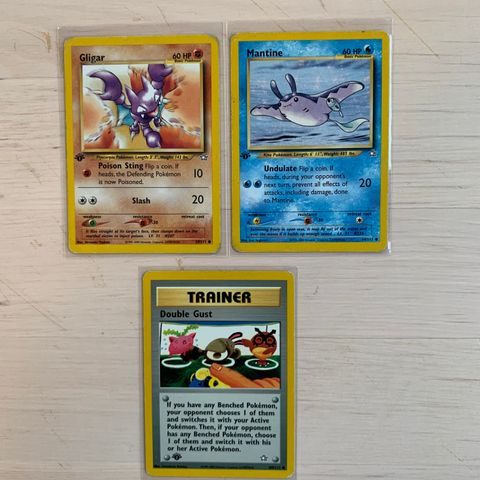 Neo Genesis 1st Edition Pokemon Kort