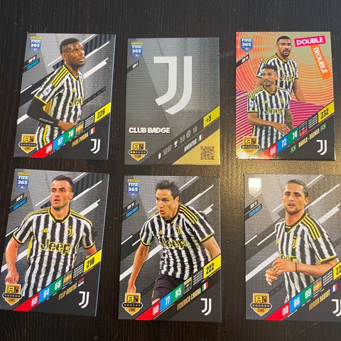 Fifa 365 Juventus fotballkort - Panini Adrenalyn XL