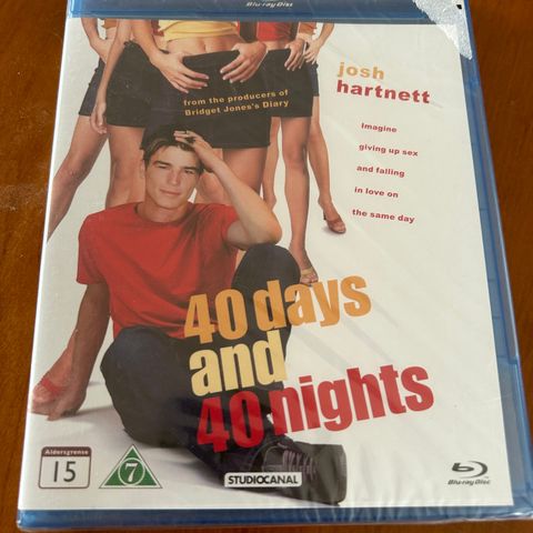 40 Days and 40 nights Blu-ray  (ny i plast)