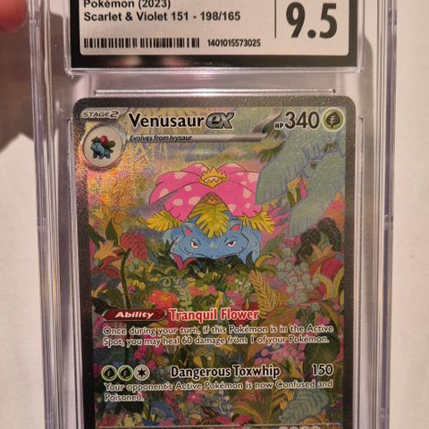 Venosaur ex 198/165 CGC 9.5