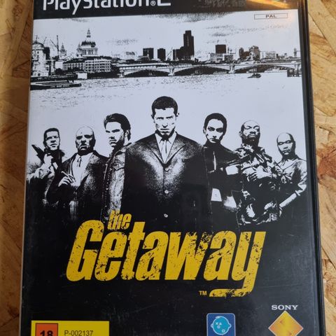 Meget pent PS2 The Getaway