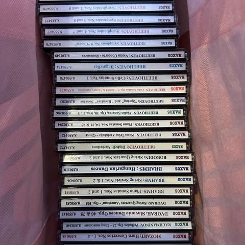 Stor CD samling med klassisk musikk