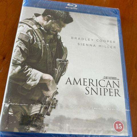 American Sniper - Blu-ray (ny i plast)