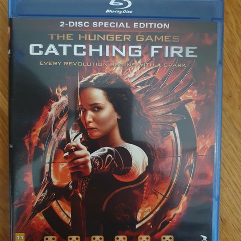 The HUNGER GAMES Catching fire 2 disc special edition