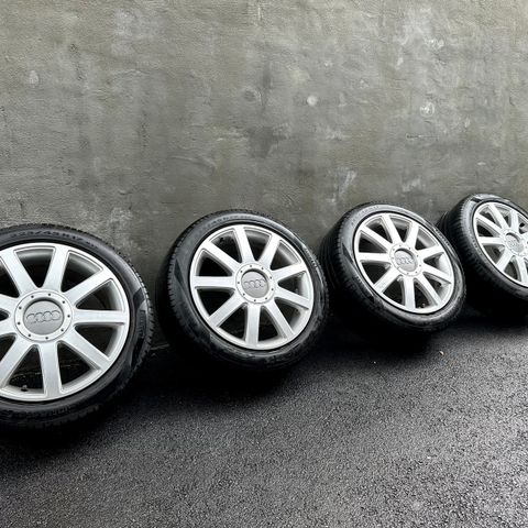 Originale Audi 17” Sommerhjul Med Gode Pirelli Dekk!