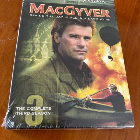 Macgyver - Season 3 - DVD - Sone 1