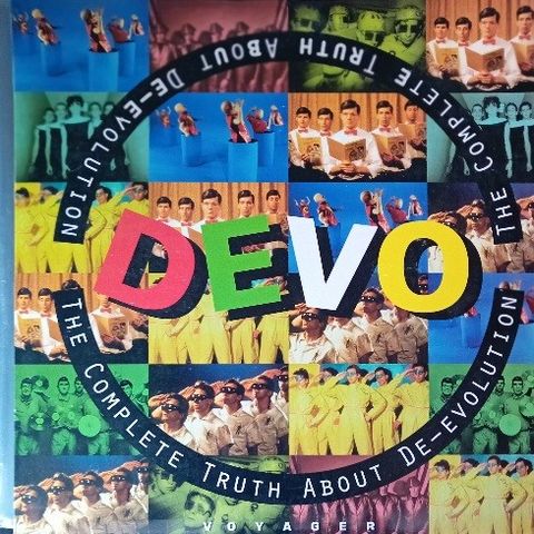 LASERDISC: DEVO: THE COMPLETE TRUTH ABOUT DE-VOLUTION