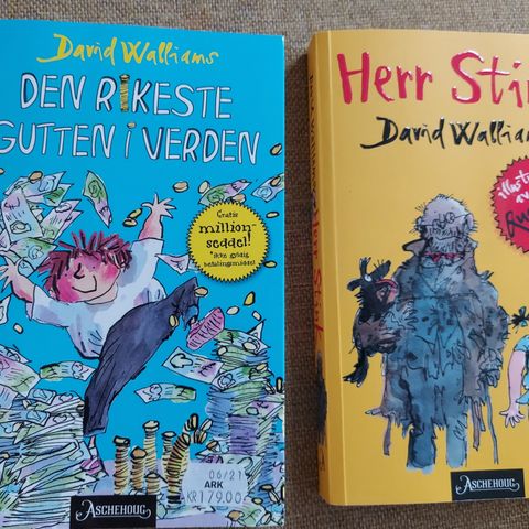 2 David Walliams bøker