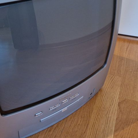 Philips 14" CRT TV med innebygd DVD-spiller