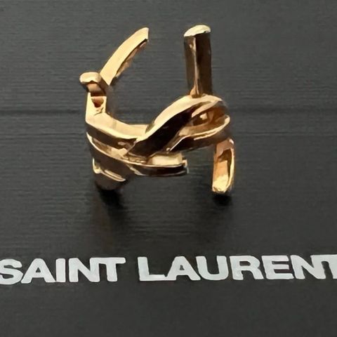 Saint Laurent YSL logo ear cuff