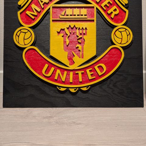 Manchester United Logo, Hånd laget.