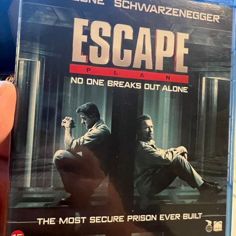 Escape Plan. Blu-ray. Stallone, Schwarzenegger