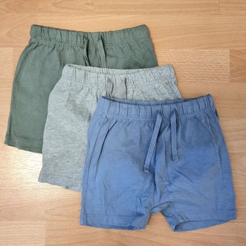 Sommerpakke gutt | 86 | 3 shorts