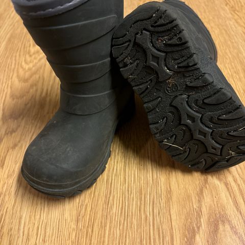 Vinter gummistøvler