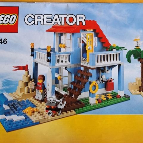 Lego seaside house