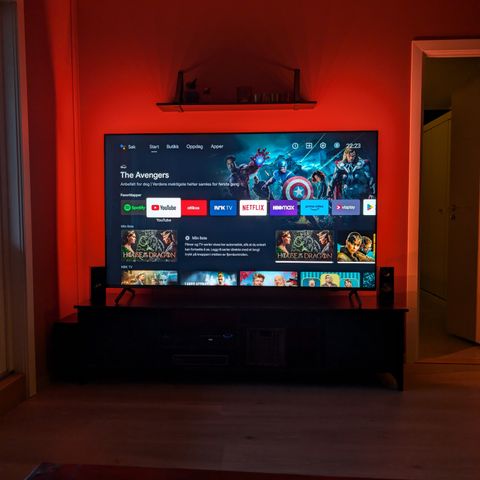 Philips 75" 4K LED "The one" med ambilight