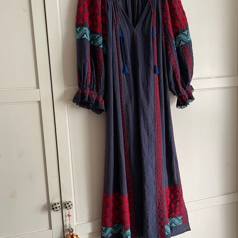 Nydelig Ulla Johnson vintage inspirert kjole i bomull