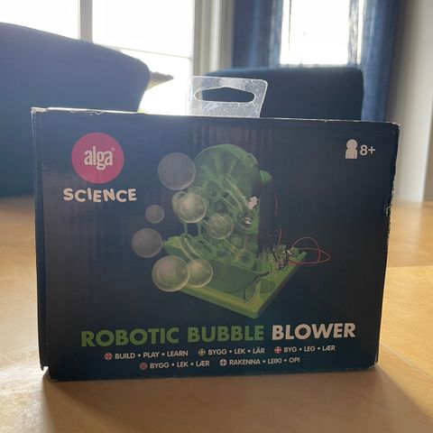 Robot boble blåser
