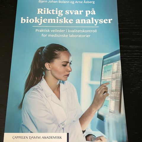 Riktig svar på biokjemiske analyser