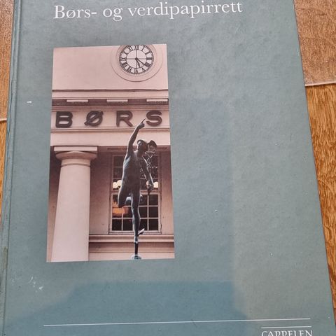 Knut Bergo - Børs- og verdipapirrett