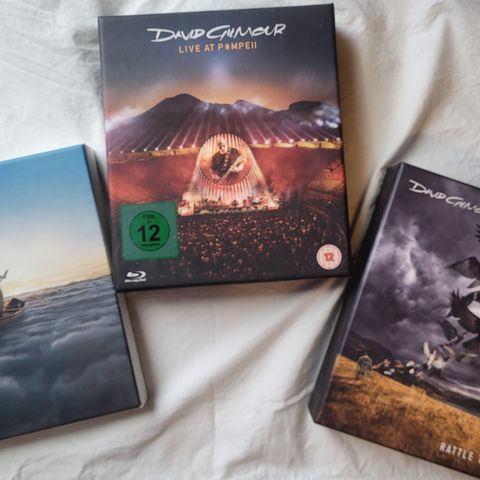 Pink Floyd/David Gilmour cd/blu-ray