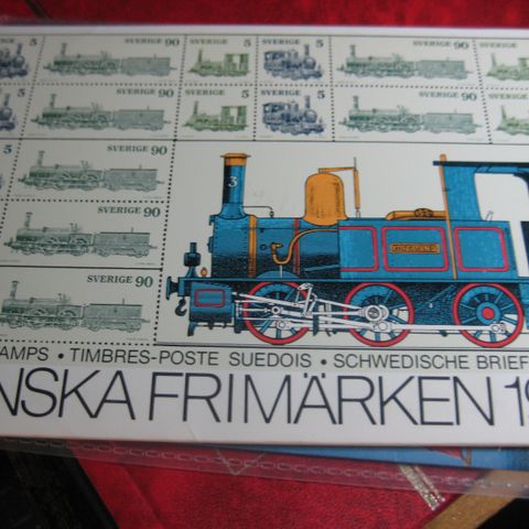 Årssett Sverige 1975 postfrisk