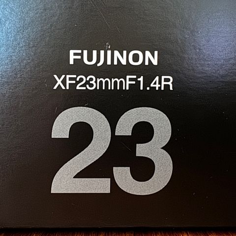 Fujifilm Fujinon XF 23mm F 1.4R