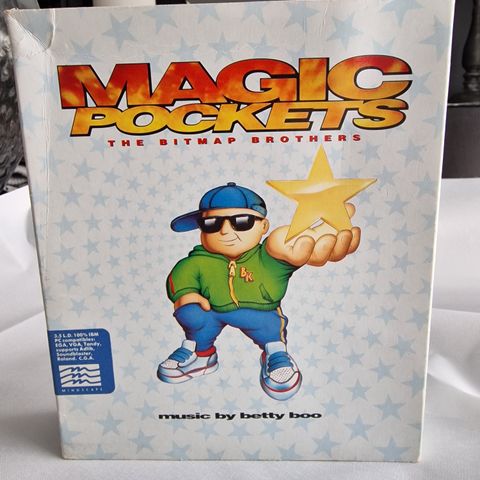 Magic Pockets - The Bitmap Brothers, IBM PC 3.5" Floppy Big Box