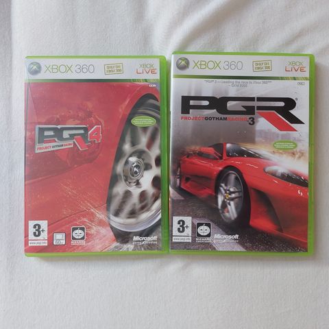 Project gotham racing 3 + 4