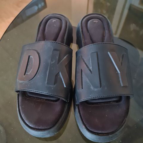 Flip-flops, DKNY, svart, str.41