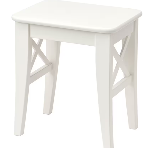 Ingolf IKEA krak, hvit
