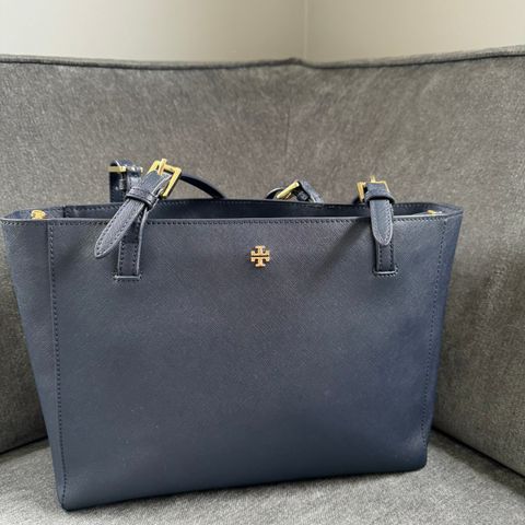 Tory Burch Blå Skulder Veske