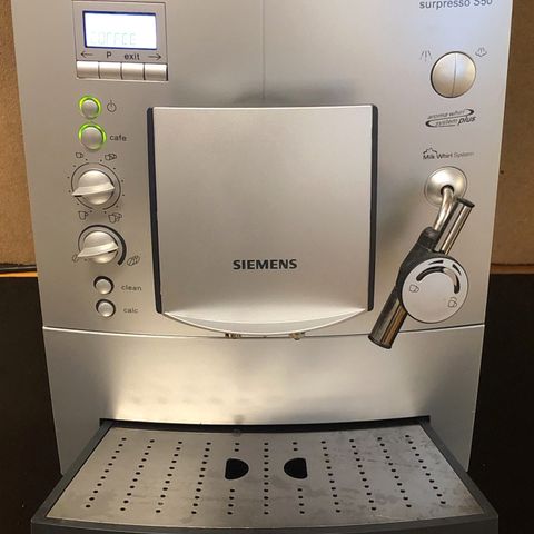 Siemens Surpresso S50 kaffemaskin for hele bønner til salgs