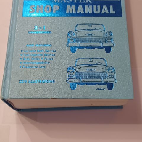 Chevrolet 55 56 57 master shop manual