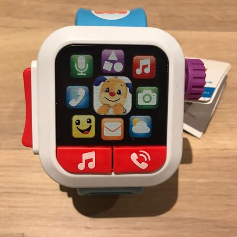 Ny Fisher Price smartklokke