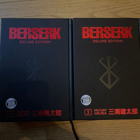 Berserk deluxe edition 1&2