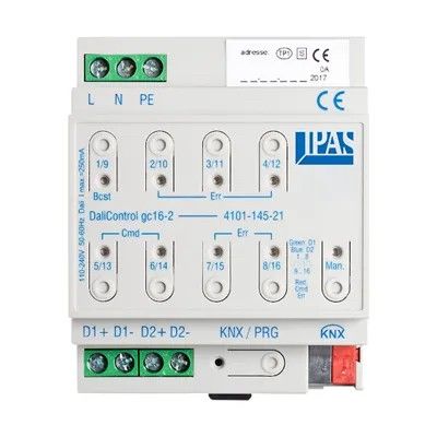 KNX Grensesnitt Dali 2x64 ECG